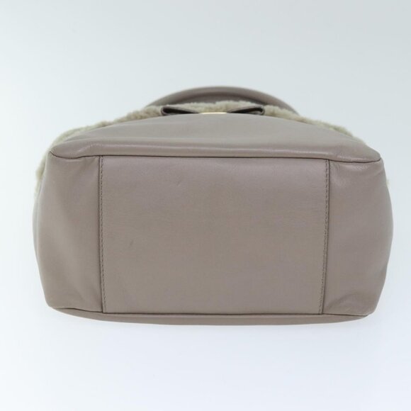 Salvatore Ferragamo Hand Bag Leather Pink Auth - Picture 11 of 15